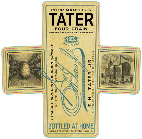 Tater Four Grain Label