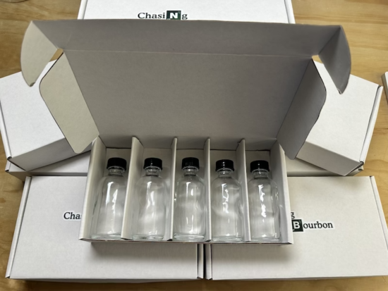 Sample Bottle Shipping Box