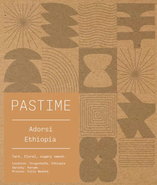 PASTIME Coffee - Adorsi Ethiopia