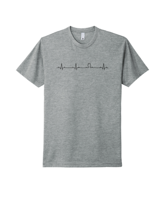 Bourbon EKG Glencarin Heartbeat T-Shirt
