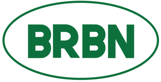 Euro Oval BRBN Decal