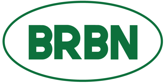 Euro Oval BRBN Decal