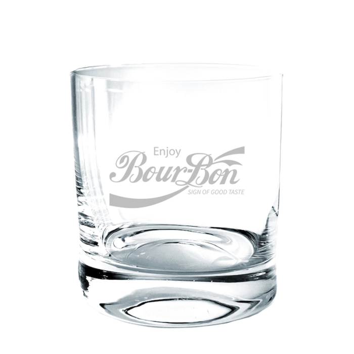 Enjoy Bourbon Genuine Stölzle Rocks Glass