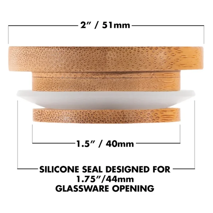 Glencairn® Bamboo & Silicone Topper - Image 3