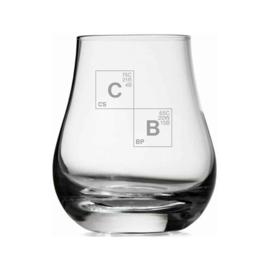 Chasing Bourbon Neat Glass